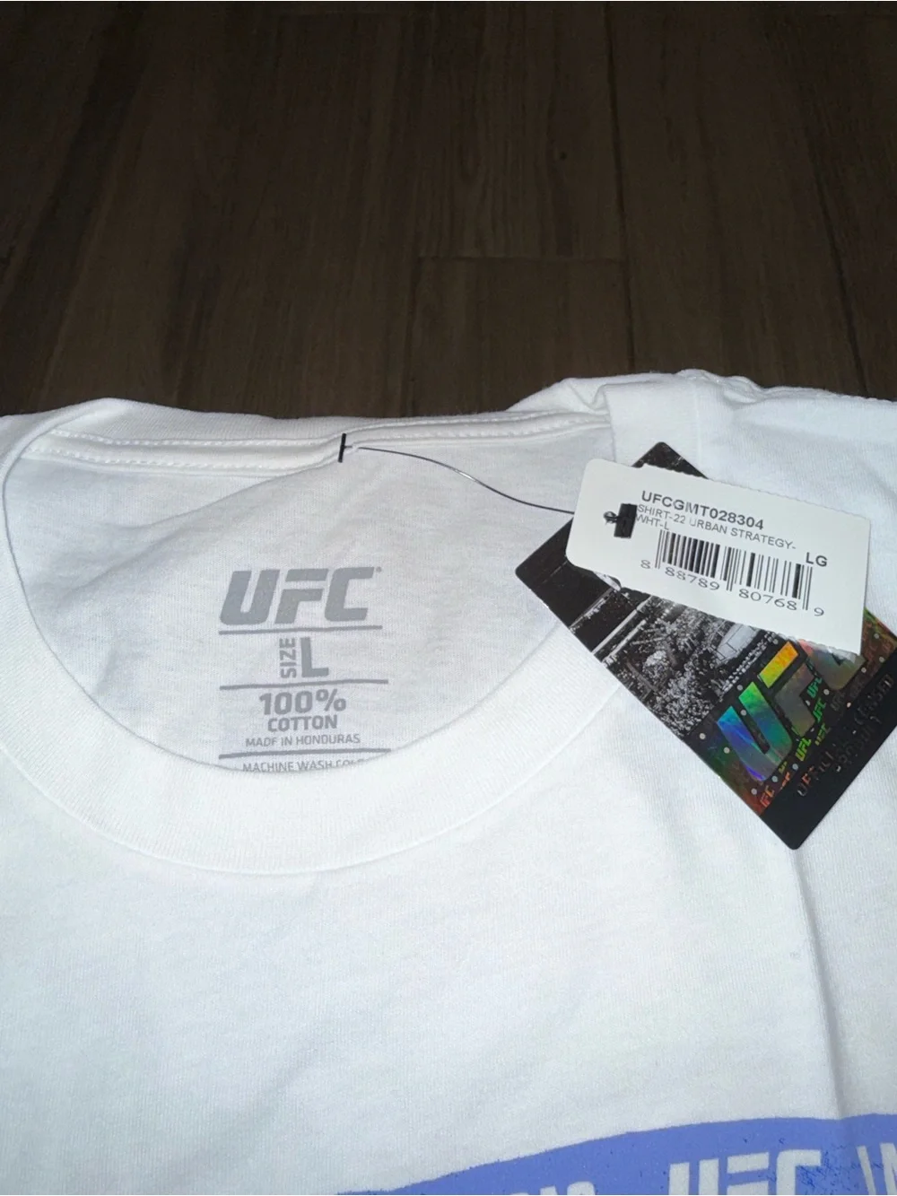 UFC Official Strategy, Stamina, Efficiency, Power graphic tee
